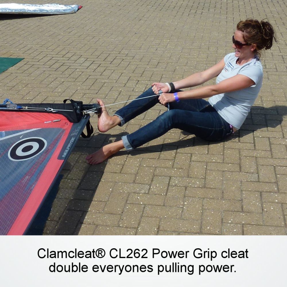 CLAMCLEAT CL262 zweihand POWER GRIP für Tau 3-6mm