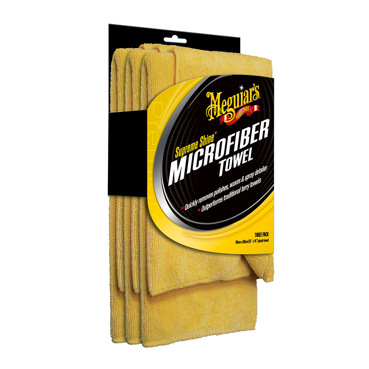 MEGUIARS Supreme Shine Microfibre (3er Pack)