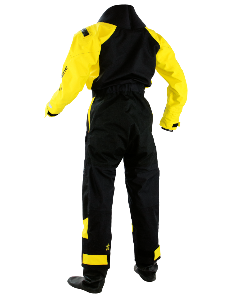 SANDILINE Dry Suit Rising Star schwarz/gelb - XL Kinder